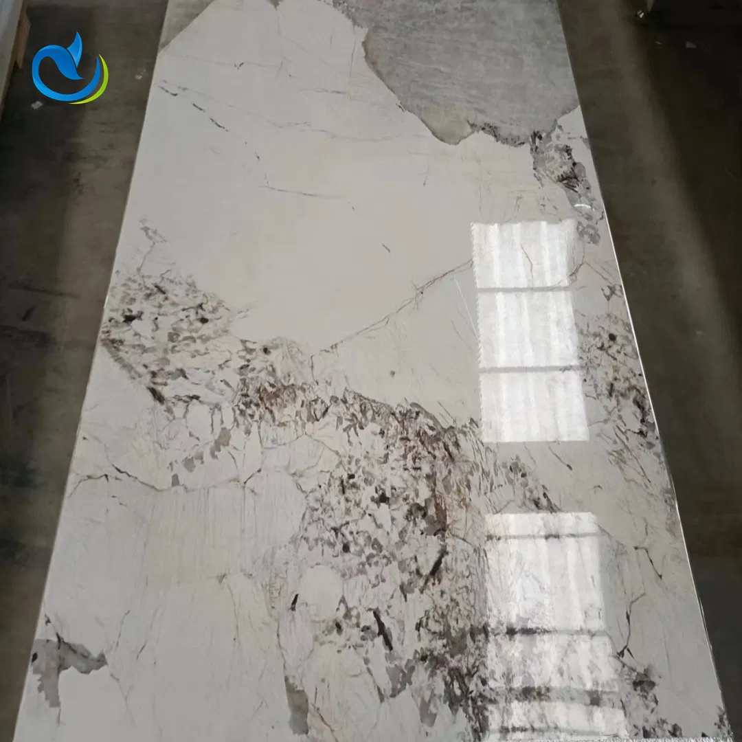 Arris PVC Carbon Slate Marble Board Wall Panel PVC UV Wall Paneling Sheet