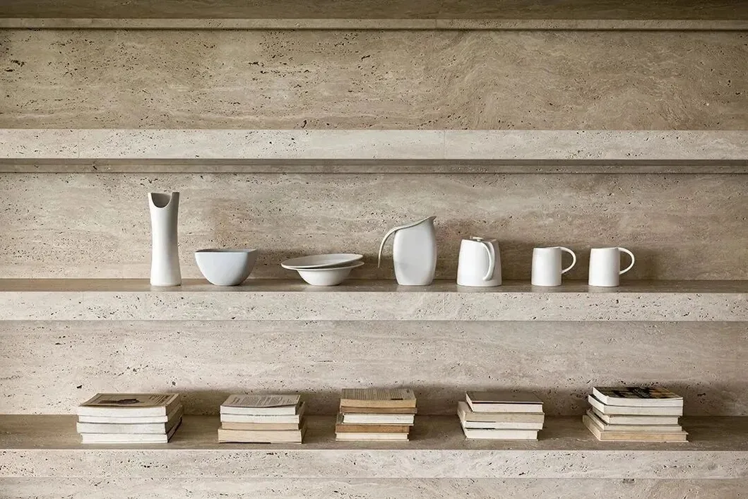 Travertine Tile Detail