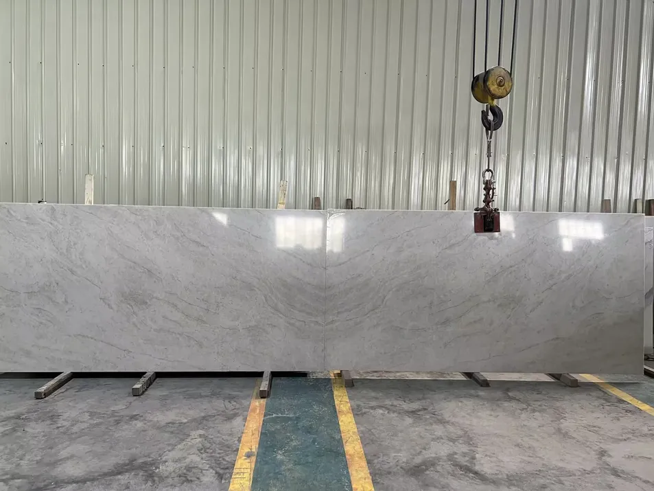 Taj Mahal Printed Quartz Slab