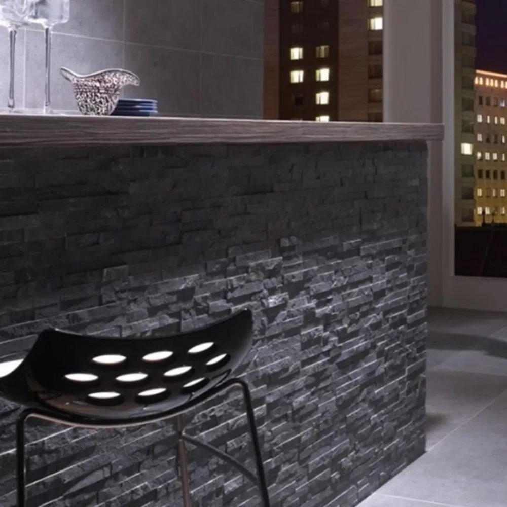 Big Slab Polyurethane Decoration Faux PU Artificial Rock Effect Stone Veneer Panels 3D PU Stone Wall Panel