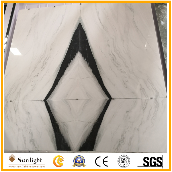 High Polished Bookmath White Onyx Stone for TV Set Background Wall/Interior Decoration Projects
