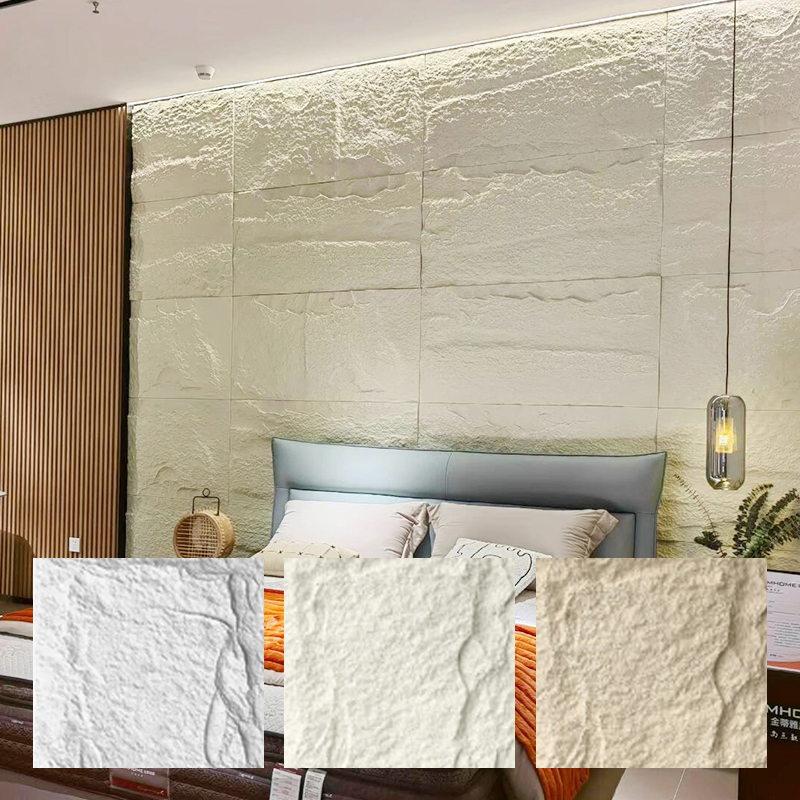 PU Stone 1200*3000 Panels for Container Homes and Modular Buildings