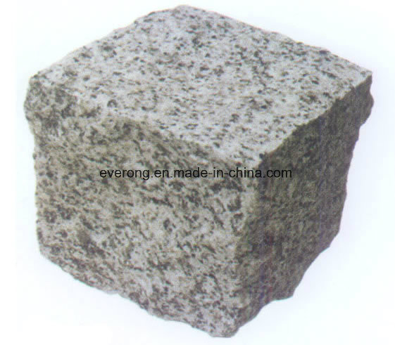 Natural Cobblestone Granite Block Paver for Outdoor Patio, Driveway, Garden