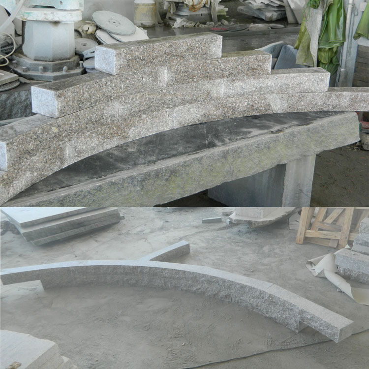 Factory Price Natural Split Finish Cheap Granite Planter Wall Blocks for Patios Planting