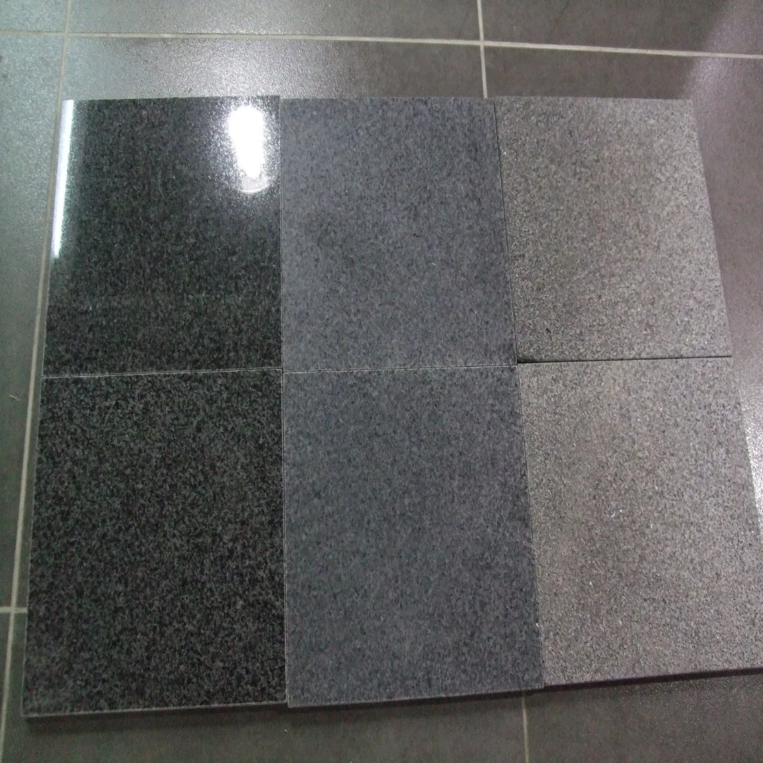 Cheap Granite Impala Black Flamed Grey Granite Machine Cut G654 Granite Block Price