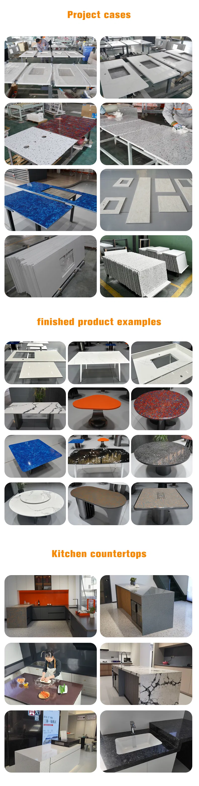 Quartz Panels Anti Bacterial Surface