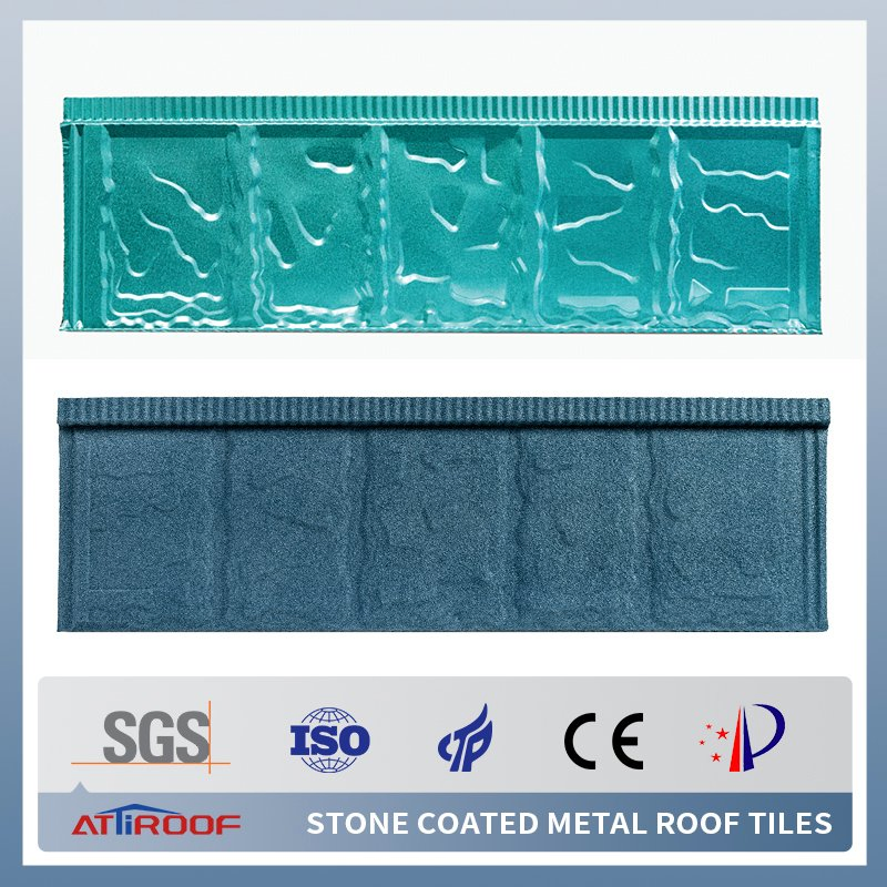 Building Material Slate-Style Roof Tiles Stone Coated Metal Roofing Sheet