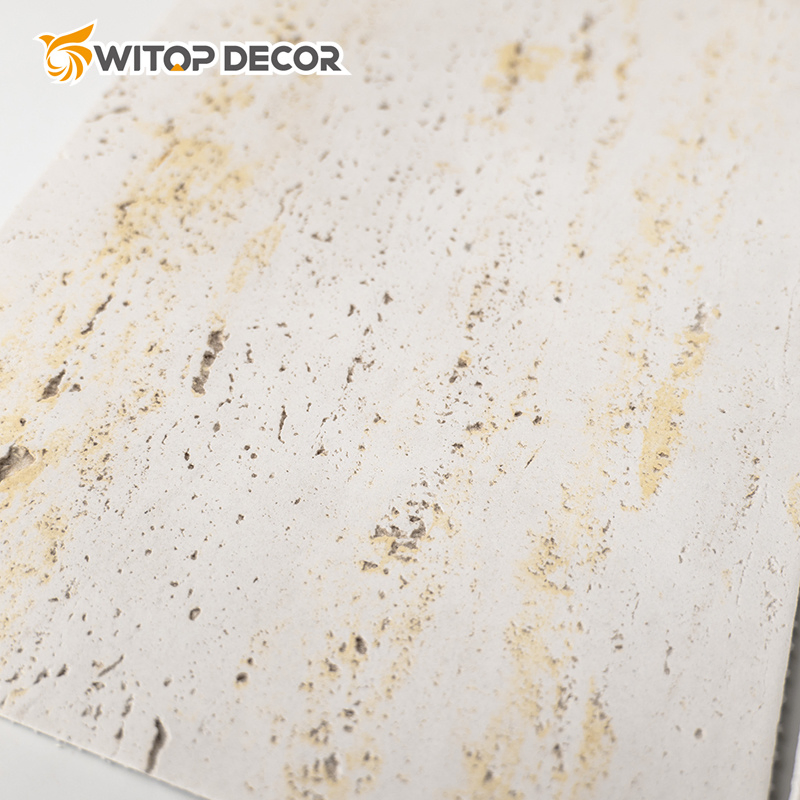 Sandstone Flexible PU Faux Stone Polyurethane Wall Panel for Exterior