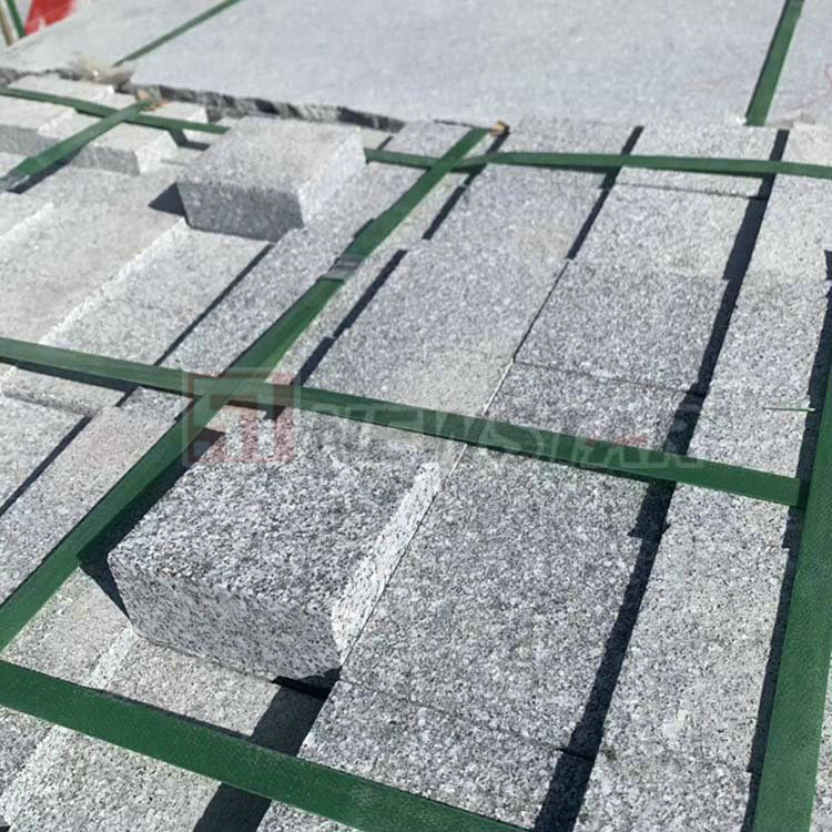 White Granite Stone Natural Stone Granite Paver Stone Kerbstone Pavers