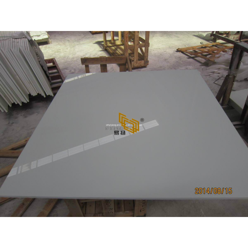 Artificial Crystal White Thassos Marble/Onyx/Quartz Nano Crystallized Glass Stone Tiles