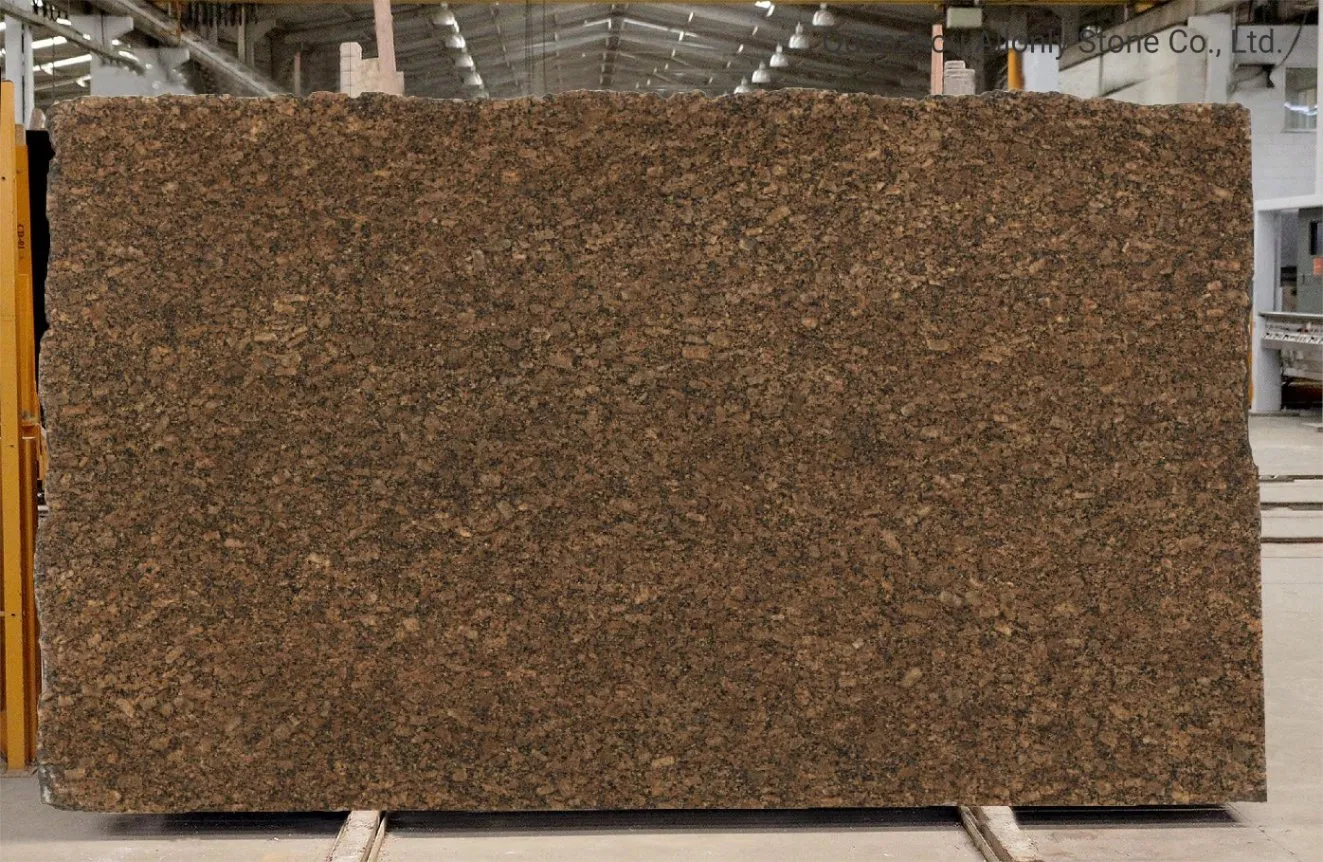 Wholesale Stone Price Giallo Fiorito Granite Slab for Floor Wall Tile