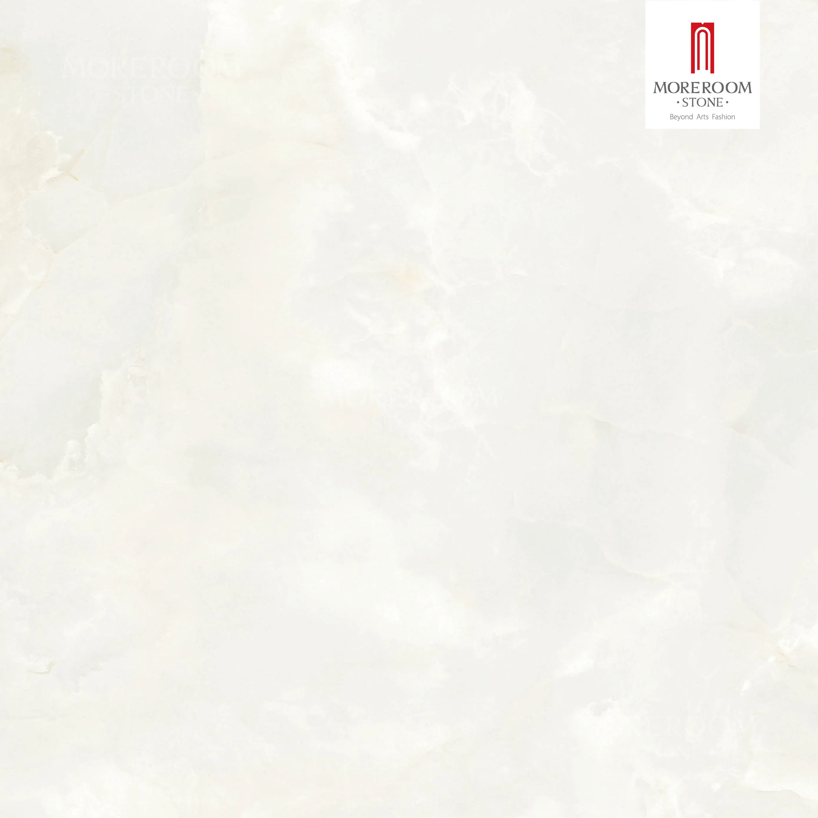 1600X3200mm Glossy White Onyx Artificial Stone Polished Finish Sintered Stone Slab