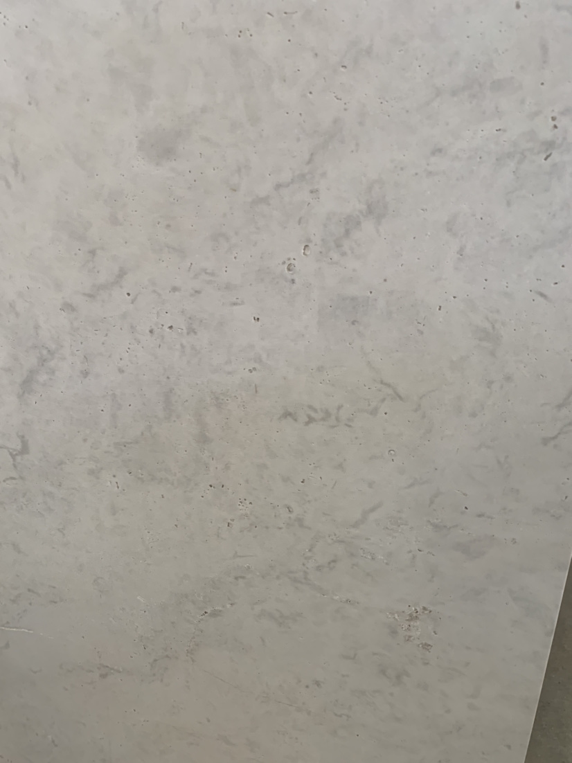 The Hardest Nature White Travertine 80X80X1cm Tile