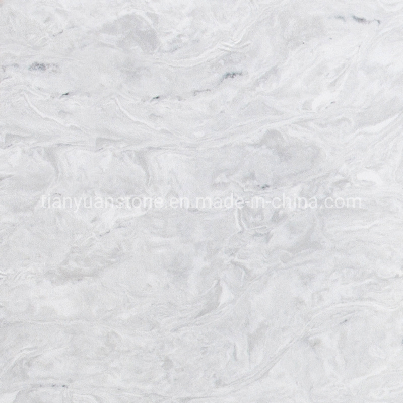 Artificial Quartz Slab Engineered Stone for Countertop Vanity Top