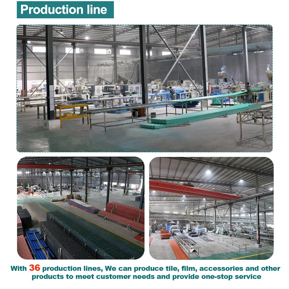 PVC Slate Roof Tiles waterproof ASA PVC Roof Tile Plastic Roofing Sheet