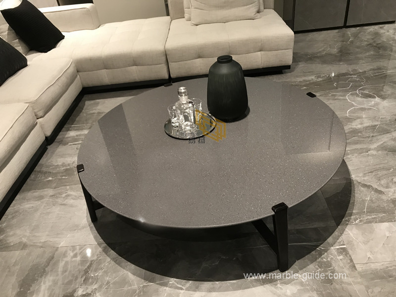 Soft/Shiny Polished Venice Grey Sintered Stone for Decoration/Bathroom/Wall/Table/Kitchen/Countertop