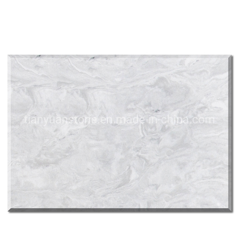 Artificial Quartz Slab Engineered Stone for Countertop Vanity Top