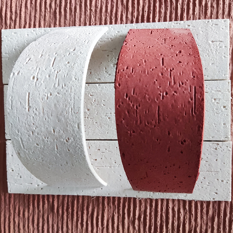 Custom Clay Red Bricks Facing Brick Flexible Stone for Building Exterior Wall