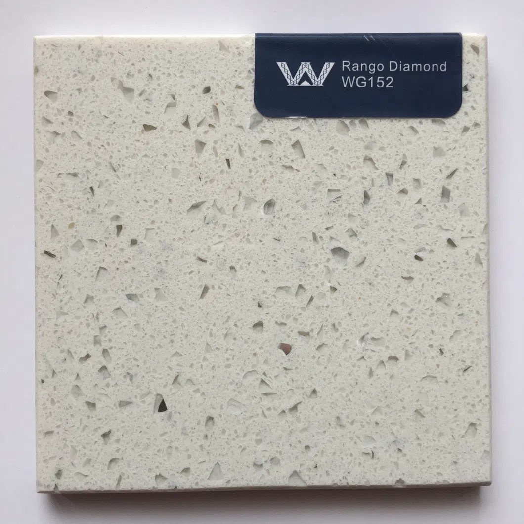 Cut-to-Size Sparkle Quartz Stone for Galaxy Vanity Countertop