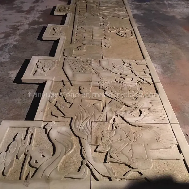 Sandstone Carving Panel 3