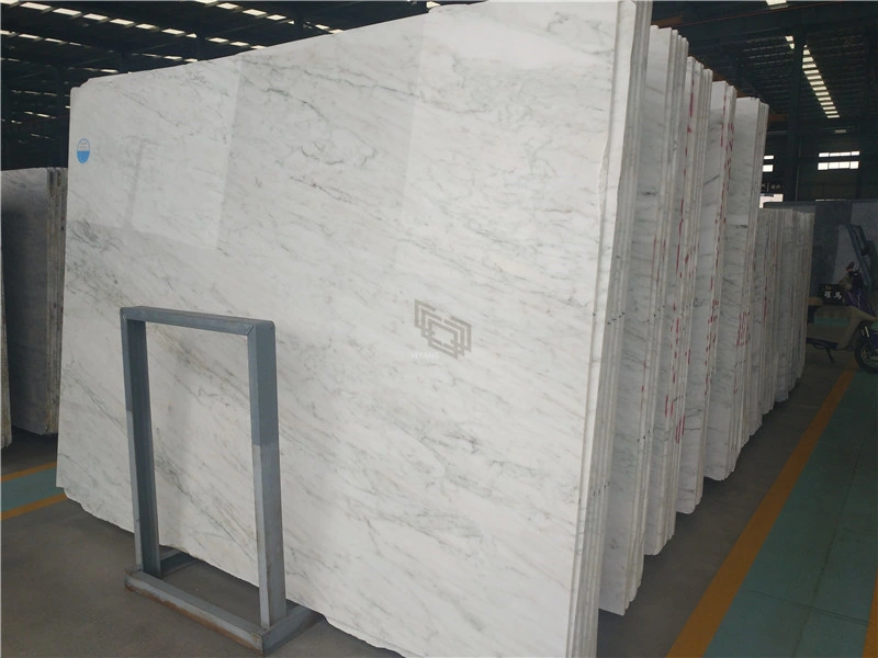 Natural White Jade Marble Grey/Carrara/Calacatta/Black/Brown Slab/Floor/Wall/Countertop/Vanitytop Stone Cut-to-Size