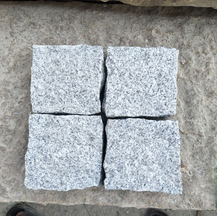 Natural Granite Cube Landscaping Driveway Paving Stone Patio Pavers
