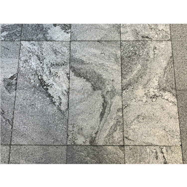 Silver Wave Grey Rough Natural Split Surface Exterior Wall Tile Granite Wall Block