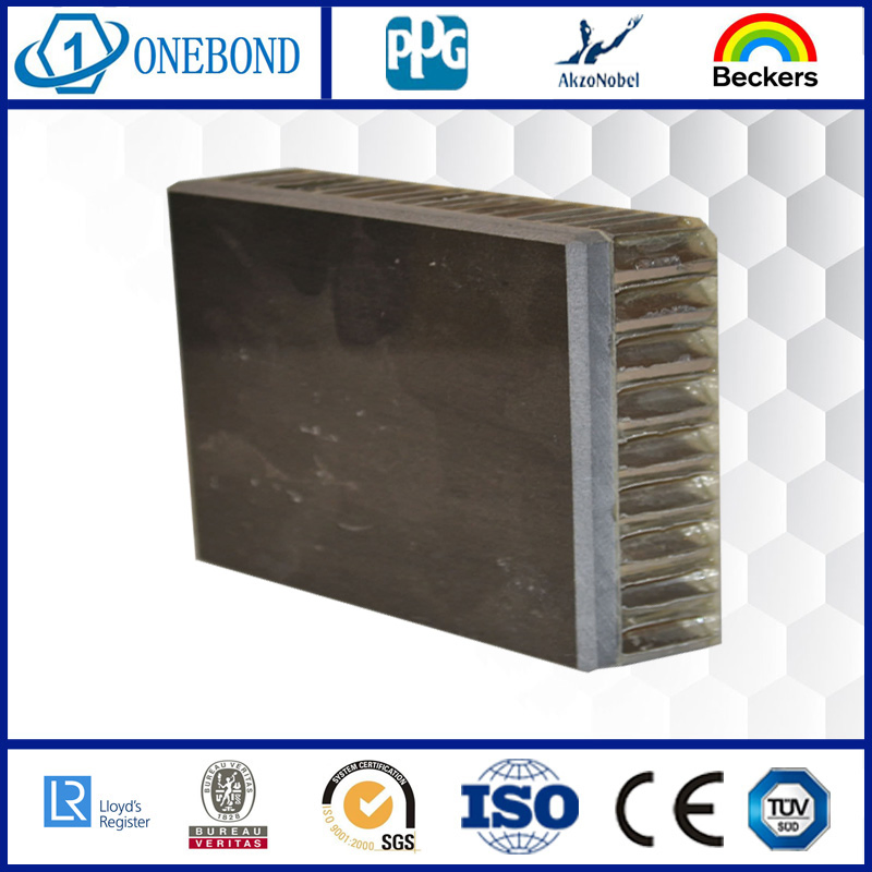 Sandstone Slate Aluminum Honeycomb Flooring Panel in Various Thicknesses
