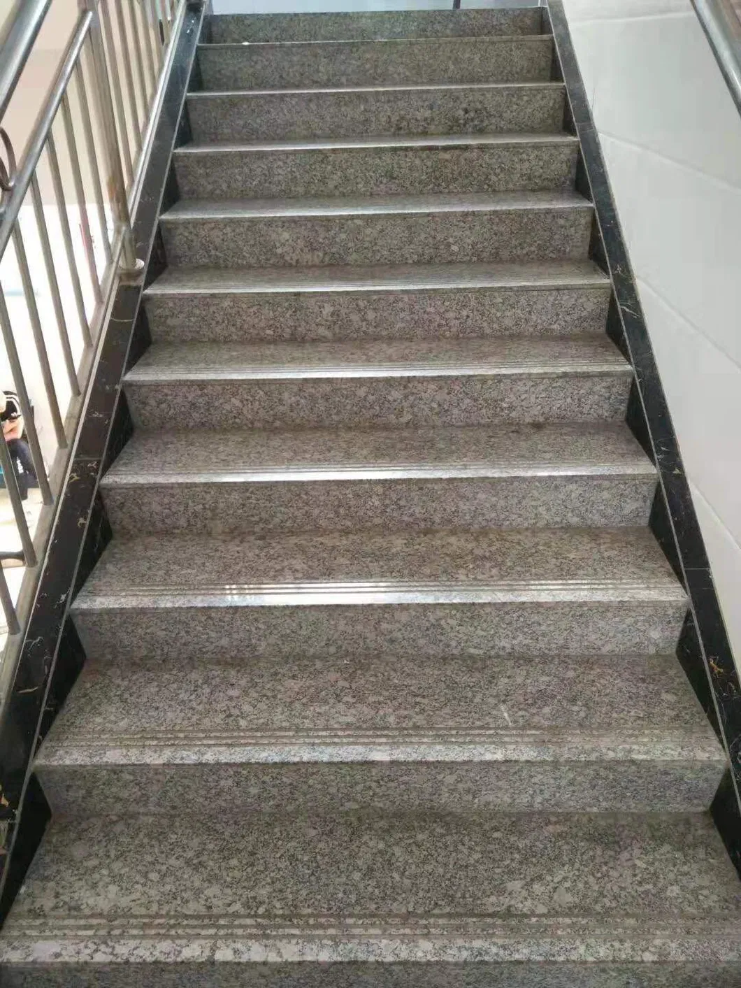 Red Granite Tile Display