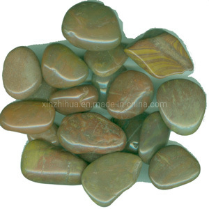 High Polished White River Pebble Stone Cobbles for Garden Landscape
