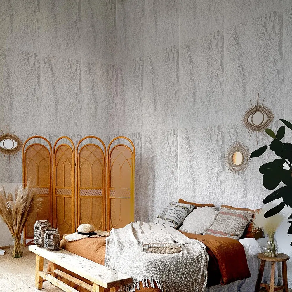 3D Lightweight Insulated Artificial Rock Stone Veneer Faux Culture Panel PU Stone Wall Panel