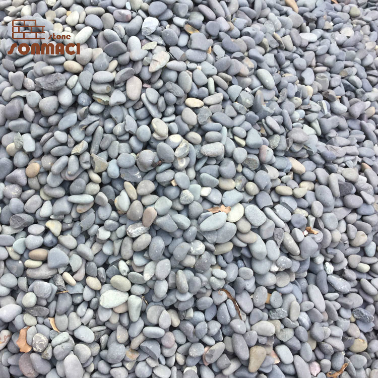 Small Size Decorative Grey Pebble Stones