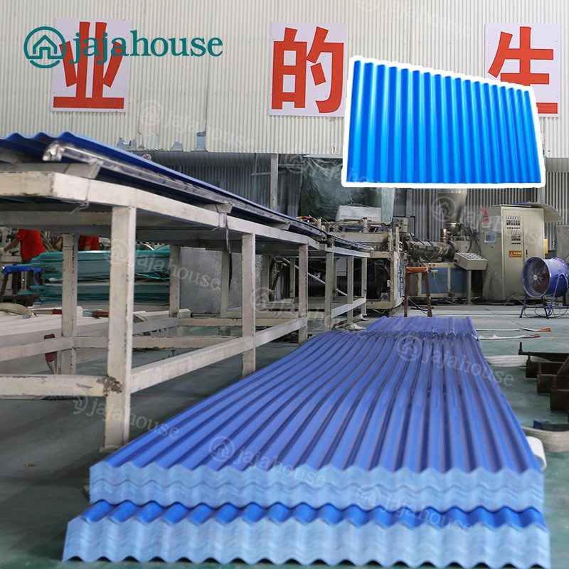 Manufacturer of PVC Roof Tile for Roof Coverings Corrugated Slate Roofing Sheets