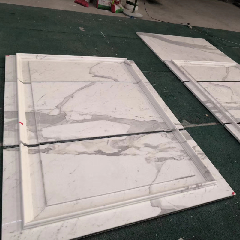 Polished Italian Calacatta White Marble for Flooring, Wall Tiles