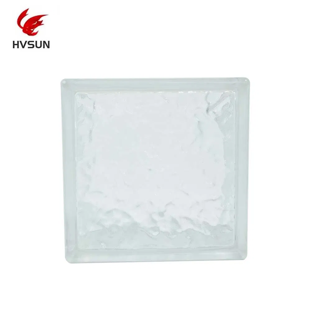 High Quality Hollow Inner Color Glass Block for Decoration