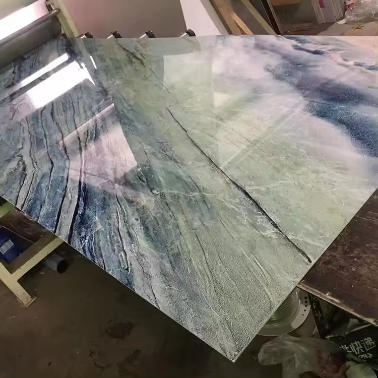 Construction Decoration Wood Carbon Slate Marble Board Wall Panel PVC/UV Paneling Sheet