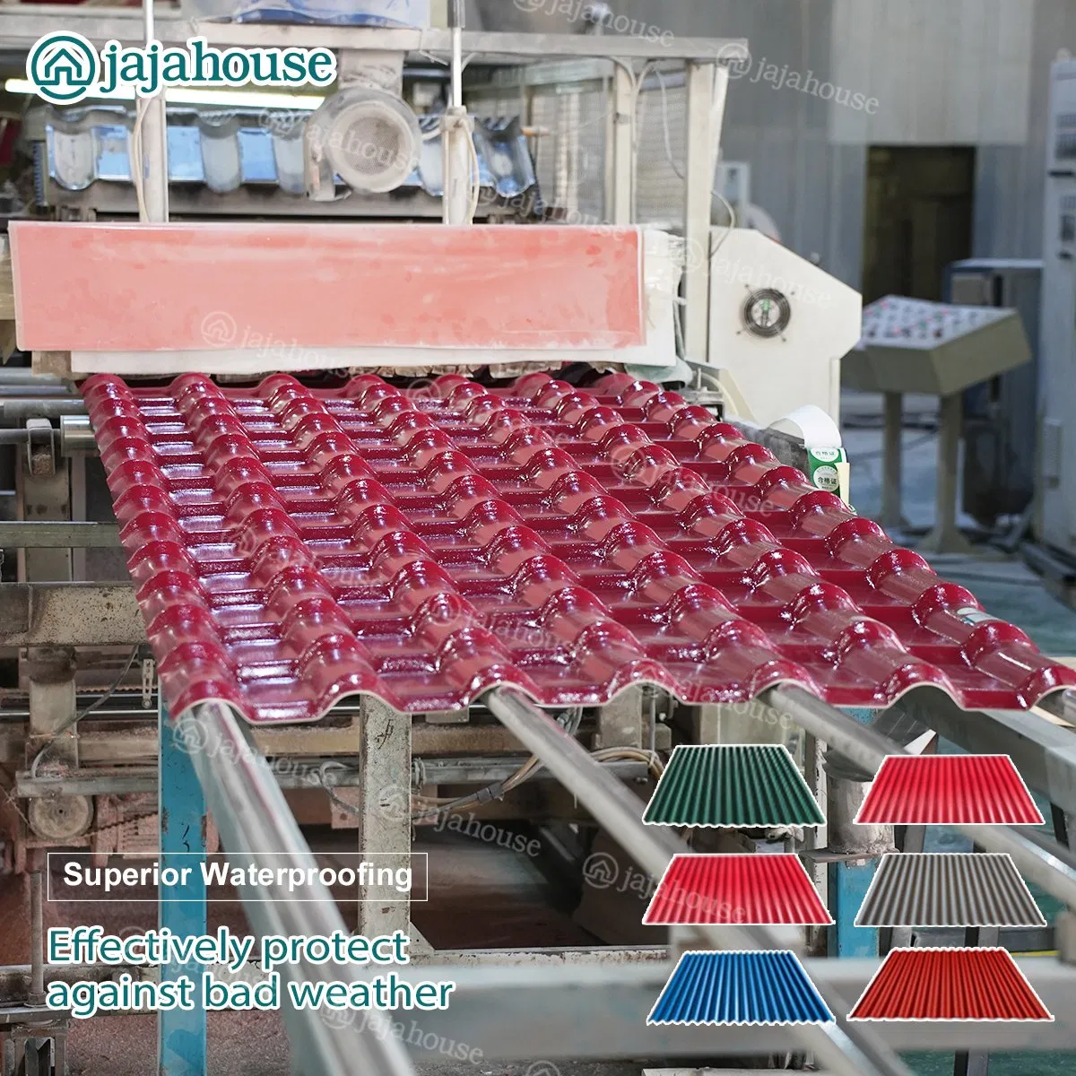 PVC Slate Roof Tiles waterproof ASA PVC Roof Tile Plastic Roofing Sheet