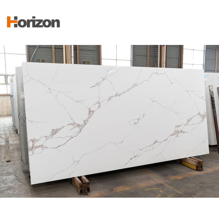 New Arrivals Calacatta Viola Natural Marble Engineered Stone for Kitchentop Countertop