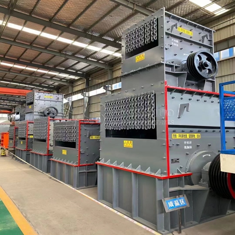 Cement Block and Coal Gangue Box Crusher