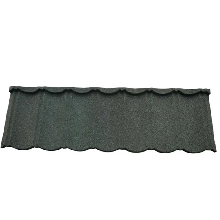 Building Materials Heat Resistant Metal Slate Stone Coated Roof Sheets