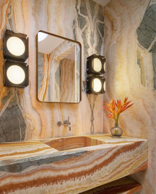 Onyx Multicolor Onyx Rainbow Onyx Picasso Stone for Luxurious Interiors