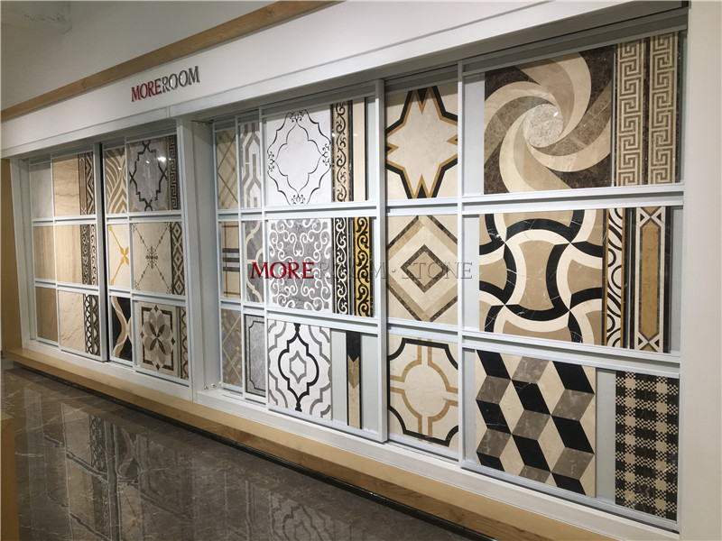 500 Items China Factory Big Slab Cut to Size 600X600 800X800 White Grey Black Beige Brown Yellow Beige Natural Onyx Marble Tile Stone