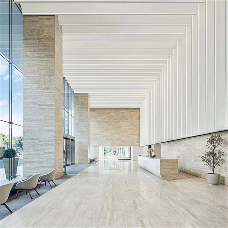 Used as Wall/Floor Tile, Garden Path, Patio Paving Travertine Tile