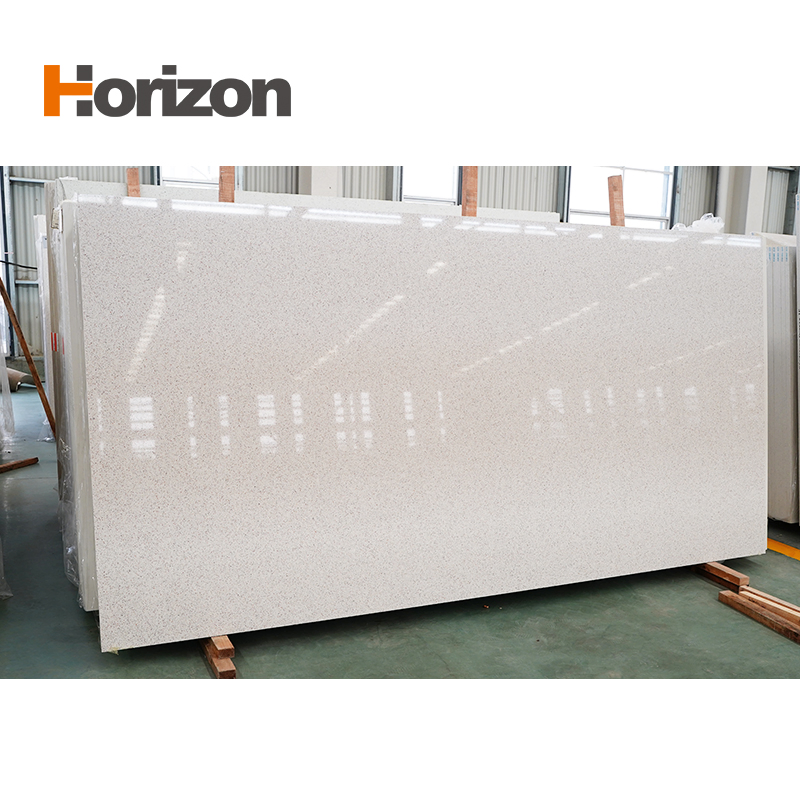 Calacatta Series Engineered Quartz Slab Semi-Precious Smoky Quartz Stone