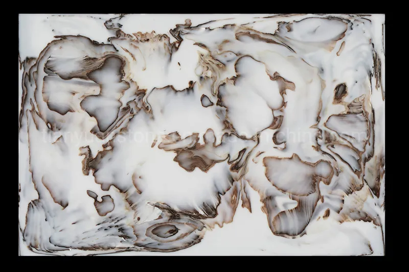 Artificial Translucent White Onyx