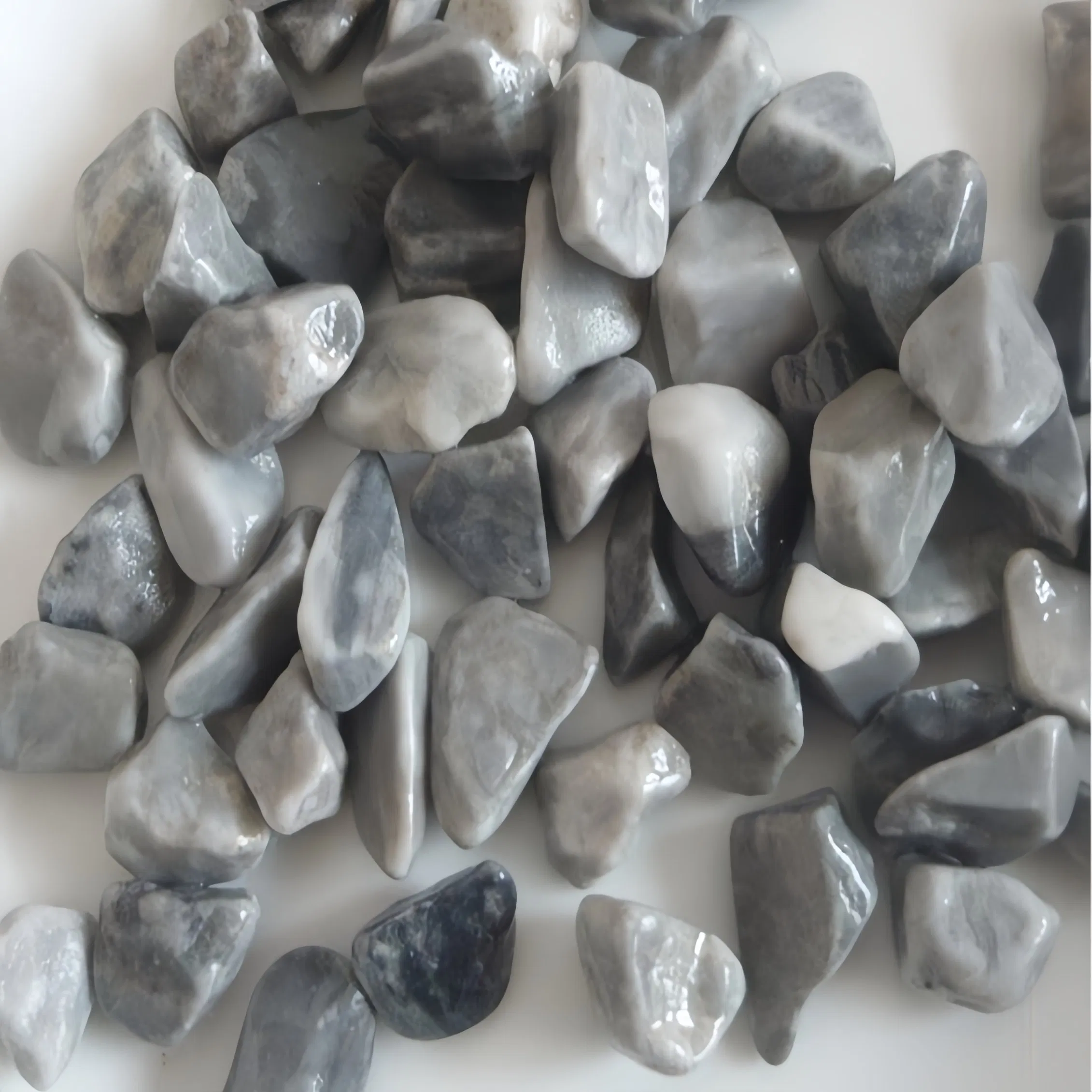 Grey Pebble Stone Fragment for Garden Landscape Decoration Outdoor Project