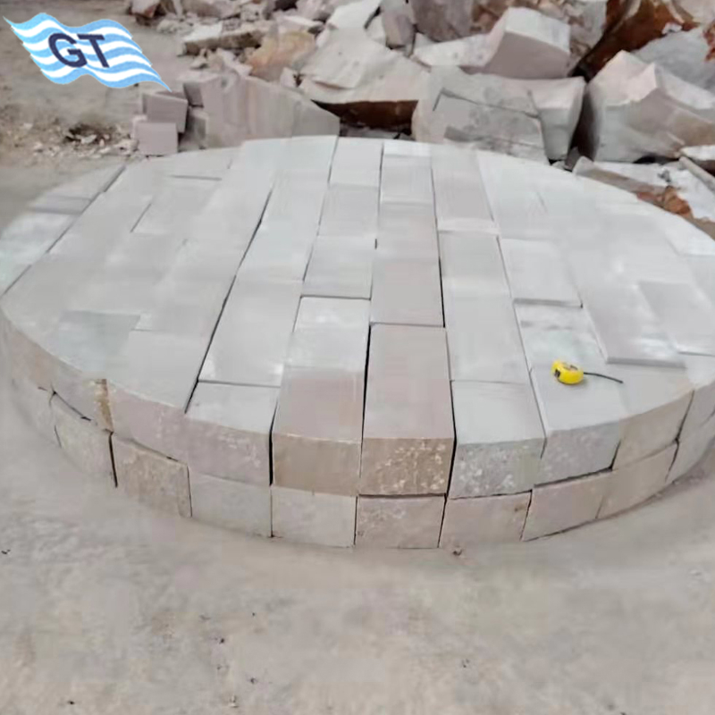 Superior Quality Low Abrasion Machine Cutting Oblong Stones Seramic Silex Lining Blocks for Ball Mill