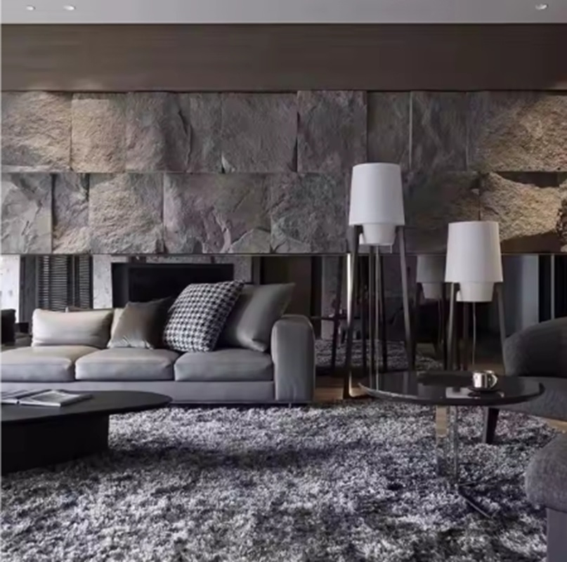 Decorative PU Faux Stone Panels Flexible Artificial Veneer PU Stone Wall Panel