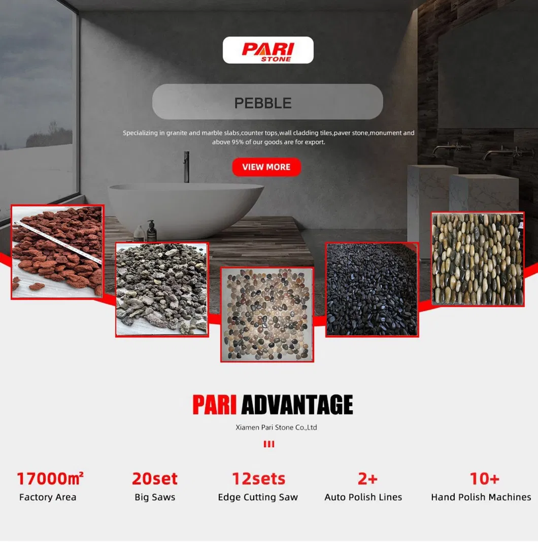 Grey Machine Pebble Stone