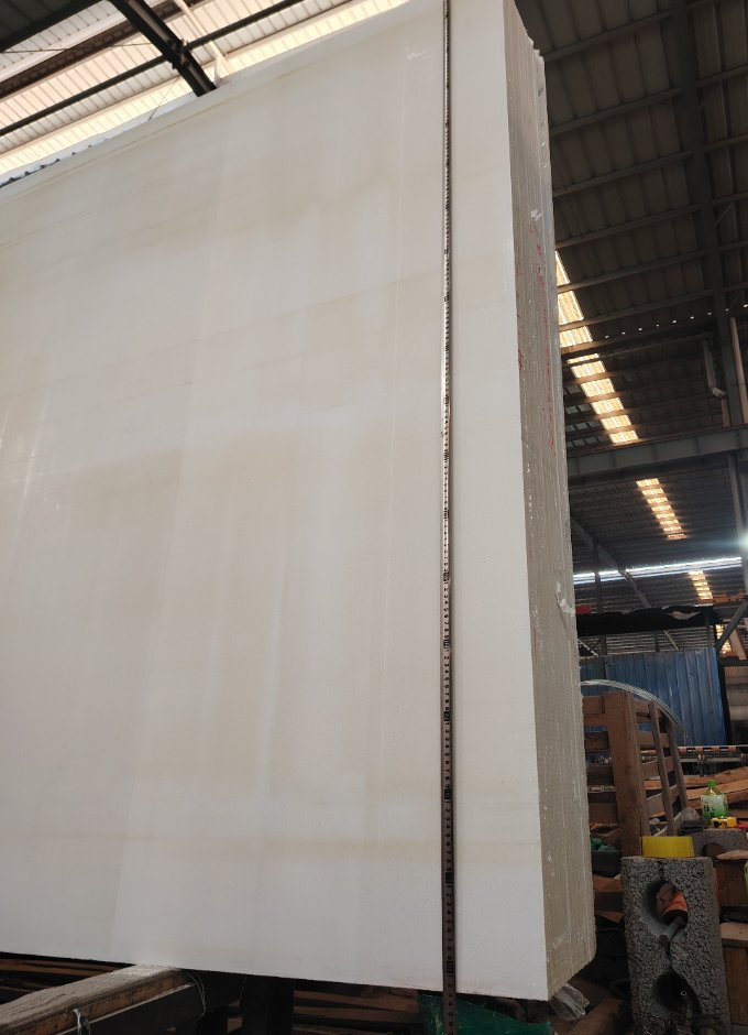 Wholesale Polished Artificial Marble Stone Artificial Tile Inked Fish Maw Gold 2100*1800*16mm